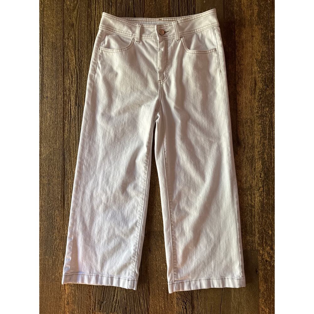 Chico’s Denim Trouser Crop Size 6